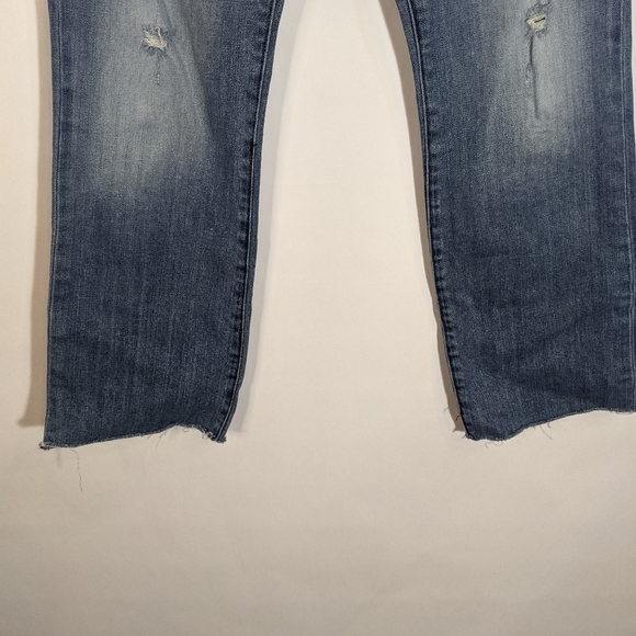 KUT from the Kloth Kelsey high rise ankle flare 00 denim jeans - Picture 2 of 7